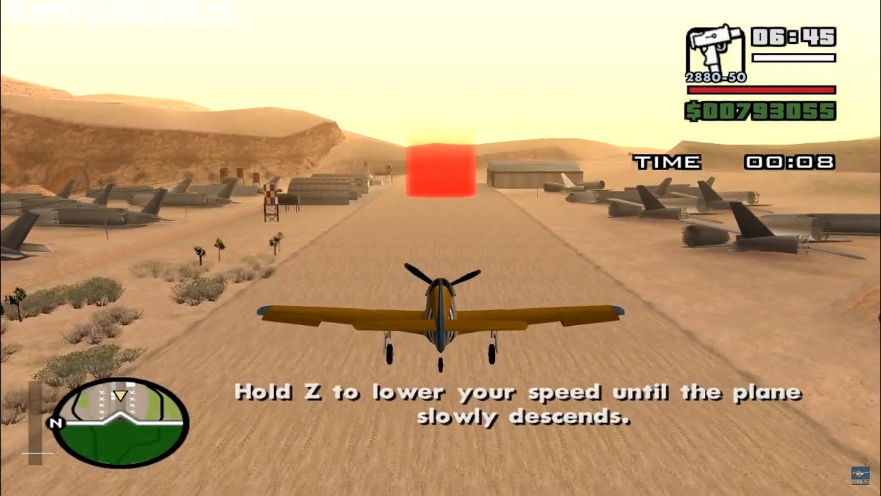 Land Plane in 60 seconds - Pilot School - GTA San Andreas - YouTube