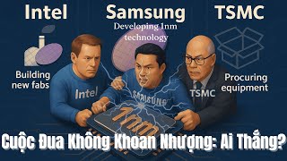 Cuộc Đua Khốc Liệt Chip 1nm: Samsung, Intel & TSMC – Ai Đang Dẫn Đầu