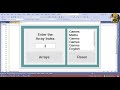 Visual C++ Array Tutorial for Beginners