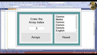 Visual C++ Array Tutorial for Beginners