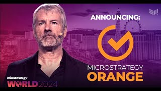 microstrategy orange- microstrategy's bitcoin based revolution