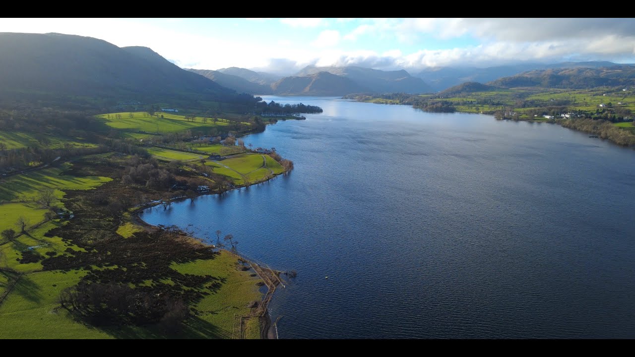 Ullswater and Pooley Bridge in the Lake District
