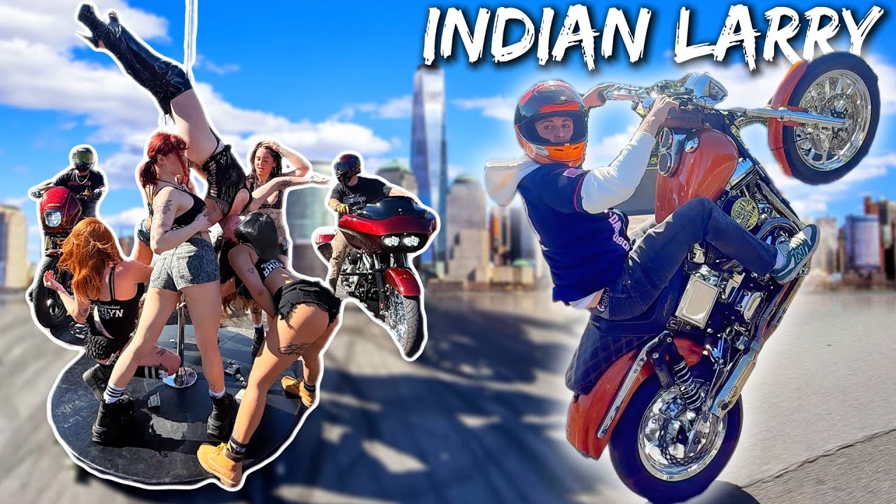 Crashing New York's WILDEST Motorcycle Block Party...