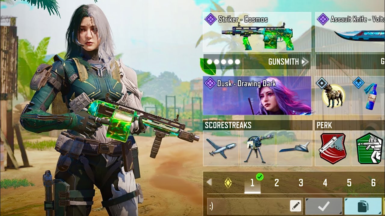 COD MOBILE: “Striker - Cosmos” (Nuke Gameplay on Reclaim) - YouTube