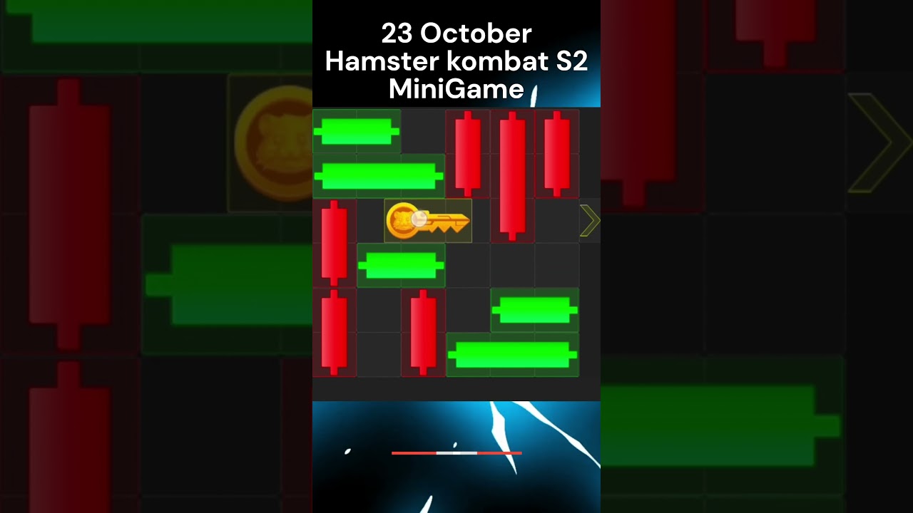 23 October Mini Game Hamster Kombat Daily Mini Game Solved 