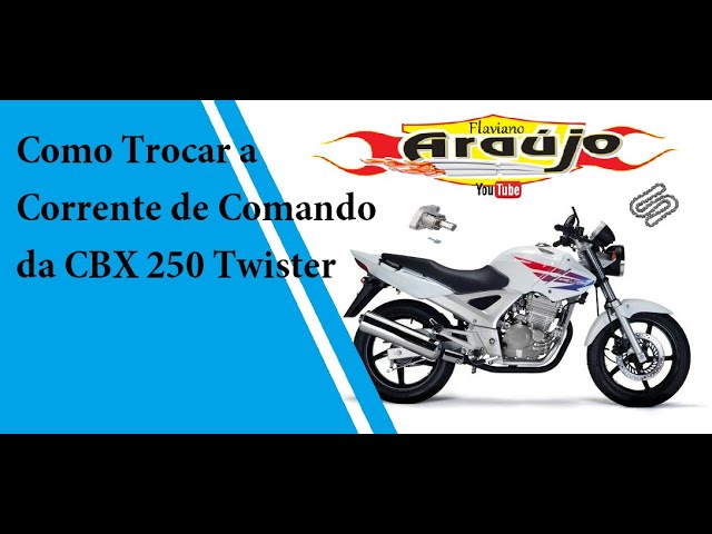 Moto Honda CBX 250 Twister 2008 Motos - Denty Motos