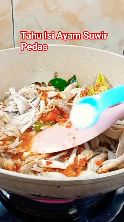 Spicy Shredded Chicken Filled Chicken #shorts #videoshort #shortfund #fyp #viral