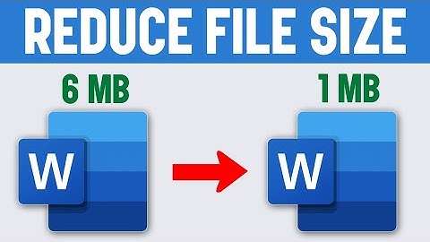 Hoe een Word-bestand te comprimeren | De bestandsgrootte van een Word-document verkleinen