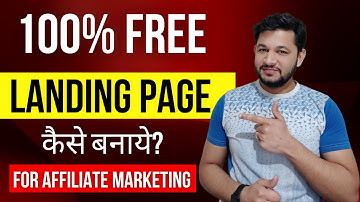 How to create a landing page for free for Clickbank affiliate marketing with Groove Pages.