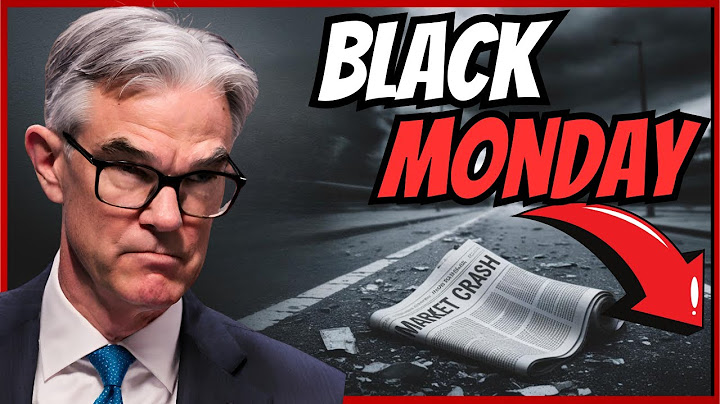 Black Monday Stock Market Crash If Iran.....