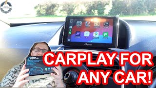 CARPURIDE W701 will add APPLE CARPLAY and ANDROID AUTO to ANY CAR!