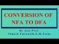 NFA to DFA Conversion | RTU B.Tech CSE | GATE & UGCNET Preparation