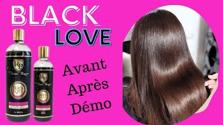 Lissage Robson Peluquero - Black love: avant / après et protocole