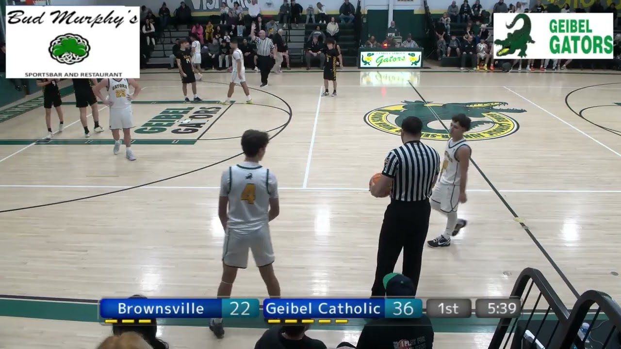 Brownsville vs. Geibel Catholic | 2025-26 Boys Basketball Highlights