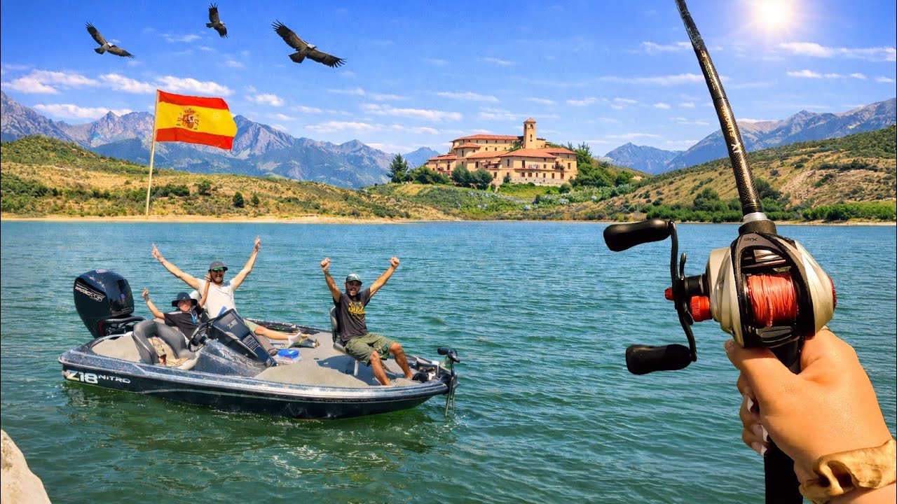 Je pêche pour la première fois en Espagne et je ne m'attendais pas à ça !! (Vlog avec les abonnés)