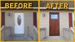 How to Replace An Exterior Door | Start to Finish Front/Back Door Install