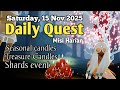 Sky Daily Quest today - Hidden Forest 15 nov 2025 | Sky Children of the Light | Sandwichies Ch