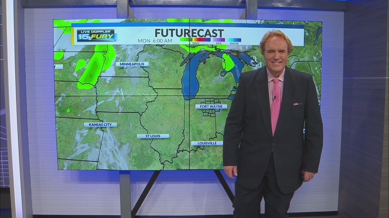 Sunshine and temperatures warming up quickly - YouTube