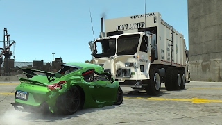 GTA IV 2015 Porsche Cayman GT4 Crash Testing