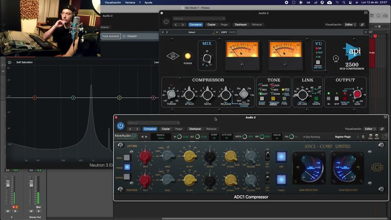 kiive audio (ADC1 COMPRESSOR) review YouTube
