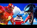 SHINCHAN BECAME VENOM AND FIGHT WITH RED VENOM IN GTA V | RED VENOM VS VENOM