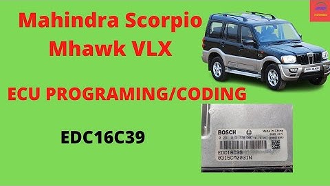 How to coding ECM || ECU programing  Mahindra Scorpio VLX  || Mahindra Scorpio starting problem#67