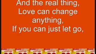 Video thumbnail of "Real Thing by Boys Like Girls (With lyrics on screen!)"