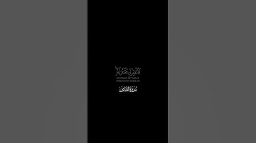 قال رب إني ظلمت نفسي فاغفر لي||قروم سوداء 🌿||سورة القصص||القارئ #رعد_الكردي