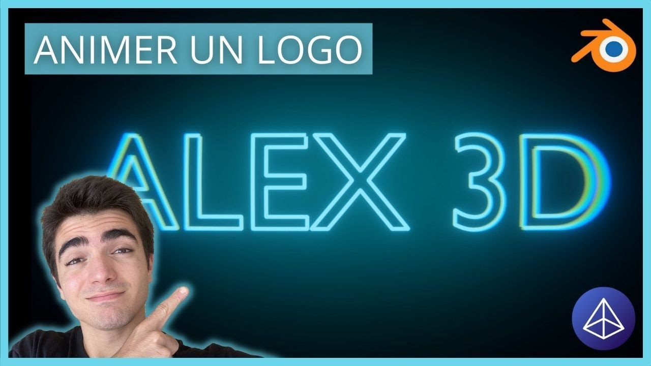 Animer n'importe quel logo sur Blender ! (Geometry Nodes)