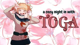 A Cozy Night In With Toga My Hero Academia Asmr Thunderstorm Ambiance, Soft Spoken, Singing