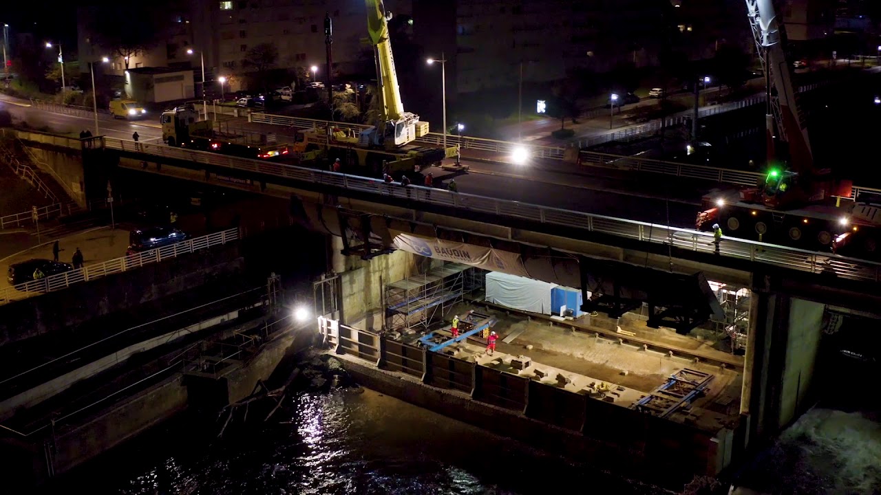 Réhabilitation du pont barrage de Vichy