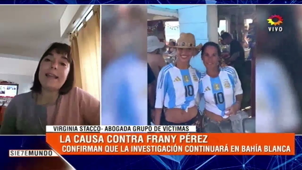 La causa contra Frany Pérez continuará en Bahía. La opinión de la abogada María Virginia Stacco