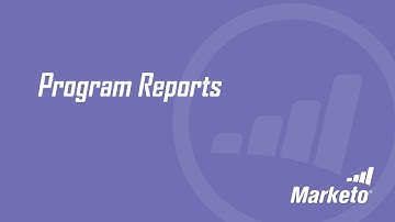 Marketo Program Performance