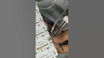 Soldering Component , SMD Soldering #electronic #arduino #project #robotics #ai #pcb