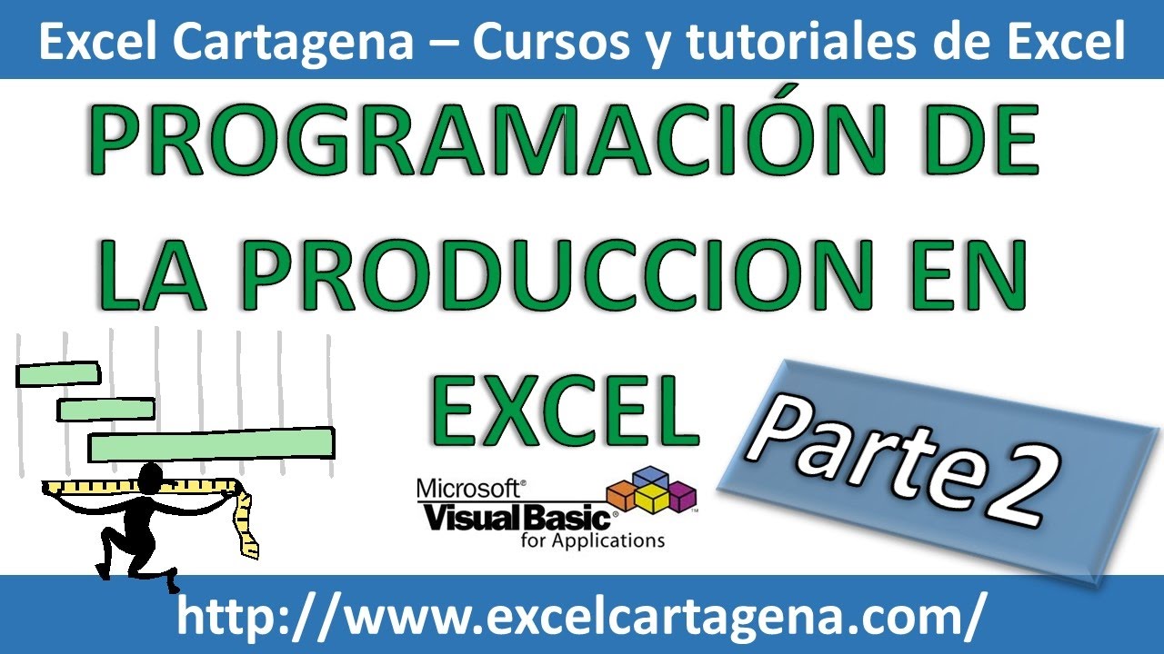 Programación de la Producción en Excel - Parte 2 - YouTube