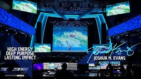 Joshua M. Evans - Keynote Speaker Reel - 2023