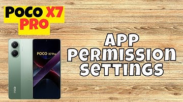 Change app permissions allow or deny || App permission settings POCO X7 Pro