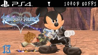 [PS4 1080p 60fps] Kingdom Hearts Birth by Sleep Walkthrough 13 Badlands & Radiant Garden (Ventus)