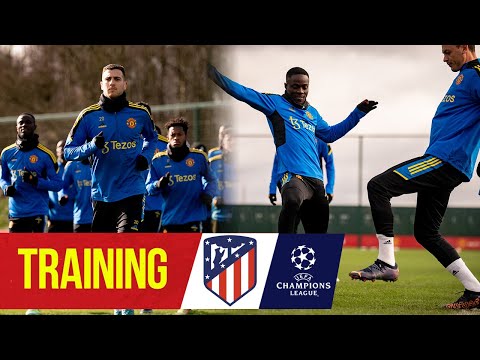 Reds train ahead of Atletico encounter | Champions League | Atletico Madrid v Manchester United
