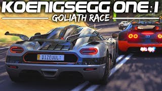 Forza Horizon 3 Koenigsegg One:1 Goliath Race Gameplay