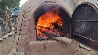 ASI CONSTRUÍ MI HORNO DE BARRO ARTESANAL /. Thats how built my Artisan clay  oven 🥪🥞🥫