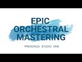 How to master epic music | Mastering with FabFilter and Waves (Presonus Studio One)