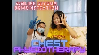 Online Return Demonstration || Chest Physiotherapy