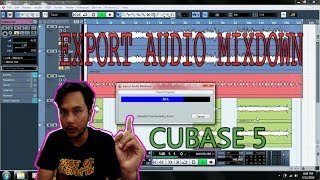 Cara Export Cubase 5 (audio mixdown) ke Mp3