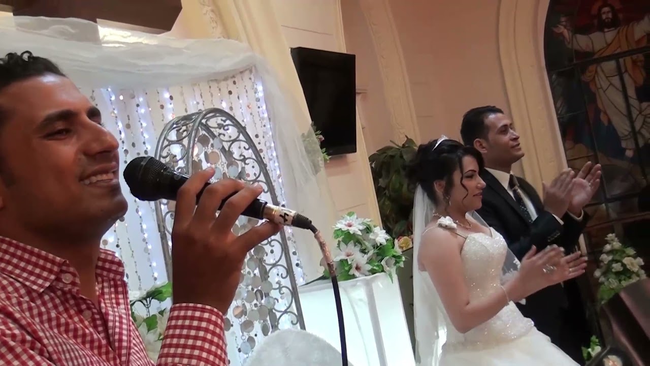 المرنم صموئيل فاروق في فرح المرنم عماد عياد