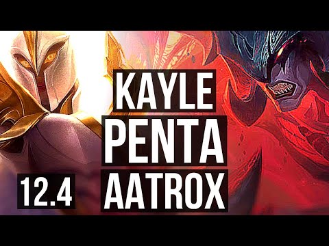 KAYLE vs AATROX (TOP) | Penta, 1.8M mastery, 500+ games, 16/3/4, Legendary | KR Diamond | 12.4