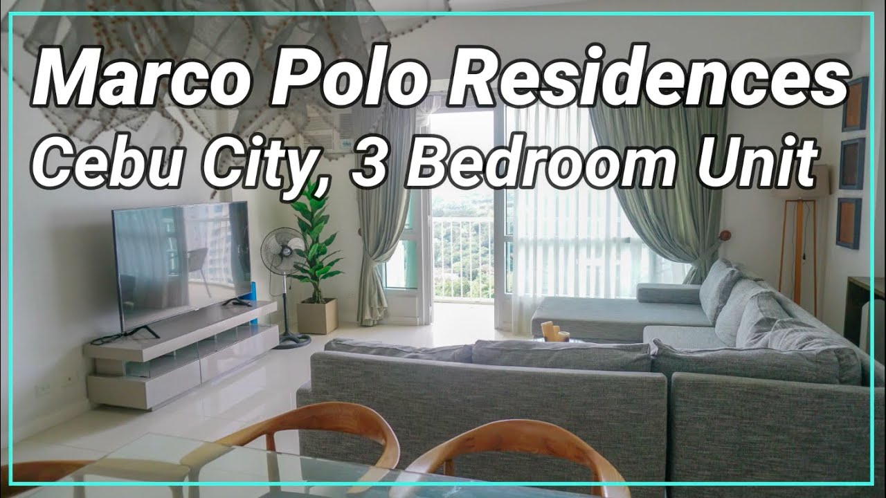 Property Tour Spacious 3 bedroom unit at Marco Polo Residences Cebu