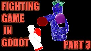 How to Make a Fighting Game in Godot with Spine: #3 Enemy Script screenshot 1
