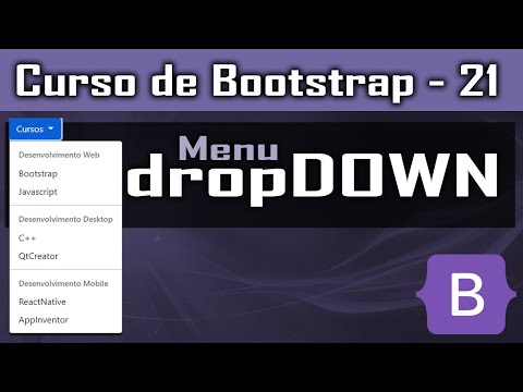 Vídeo: Como abro o menu suspenso de bootstrap ao clicar em vez de ao passar o mouse?