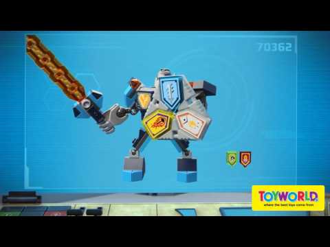 LEGO NEXO KNIGHTS Battle Suit Clay Macy & Lance with 5 NEXO Powers! Also, Wave 1 NEXO Power Packs! F. 